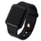 Simple Digital Watch For Men And Women Fashion LED Sports Watch With Black Silicone Wristband 4