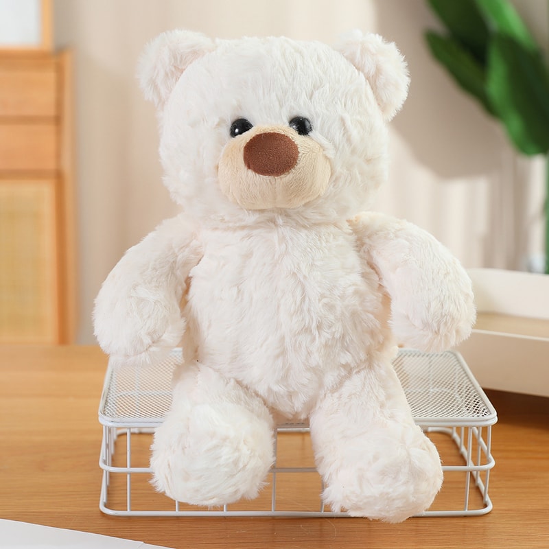 Three Color Bear Plush Toy For Couples Cute Teddy Bear Plush Doll Stuffed Animal For Sweethearts 1