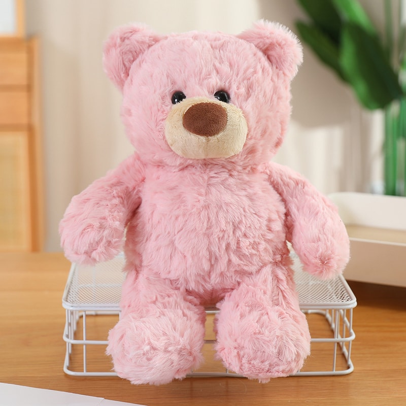 Three Color Bear Plush Toy For Couples Cute Teddy Bear Plush Doll Stuffed Animal For Sweethearts 3