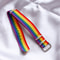 Rainbow Nylon Bracelet for Couples & Friends Braided Jewelry for Men and Women