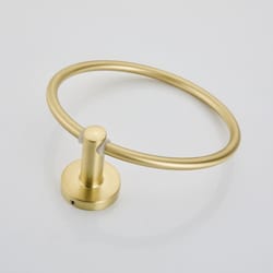 stainless steel bathroom towel ring modern round hand towel holder