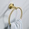 Stainless Steel Bathroom Towel Ring Modern Round Hand Towel Holder 1