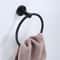 Stainless Steel Bathroom Towel Ring Modern Round Hand Towel Holder 2