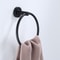 Stainless Steel Bathroom Towel Ring Modern Round Hand Towel Holder 3