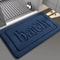Soft Water Absorbing Bathroom AntiSlip Mat Flannel Fabric Door Mat For Home Decoration 3