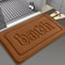 Soft Water Absorbing Bathroom AntiSlip Mat Flannel Fabric Door Mat For Home Decoration 5