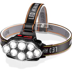 led usb rechargeable headlamp high lumen waterproof flashlight for camping hiking and outdoor activities
