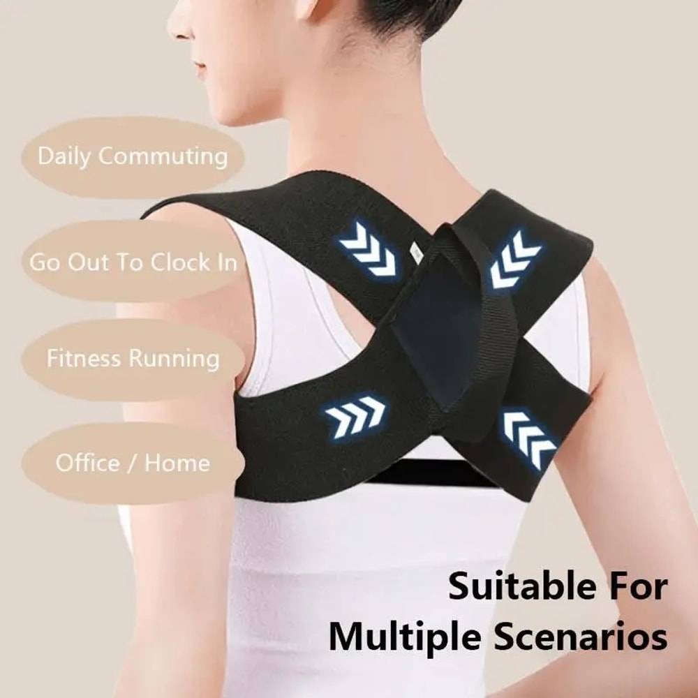 Adjustable Posture Corrector Belt For Back Shoulder Spine Support Reshape Your Body For Comfort An 1