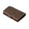 Split Leather Slim Card Holder Wallet With RFID Blocking Money Clip Minimalist Pop Up Credit Card