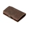 Split Leather Slim Card Holder Wallet With RFID Blocking Money Clip Minimalist Pop Up Credit Card