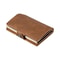 Split Leather Slim Card Holder Wallet With RFID Blocking Money Clip Minimalist Pop Up Credit Card