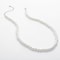 Trendy White Imitation Pearl Beaded Choker Necklace For Men 3