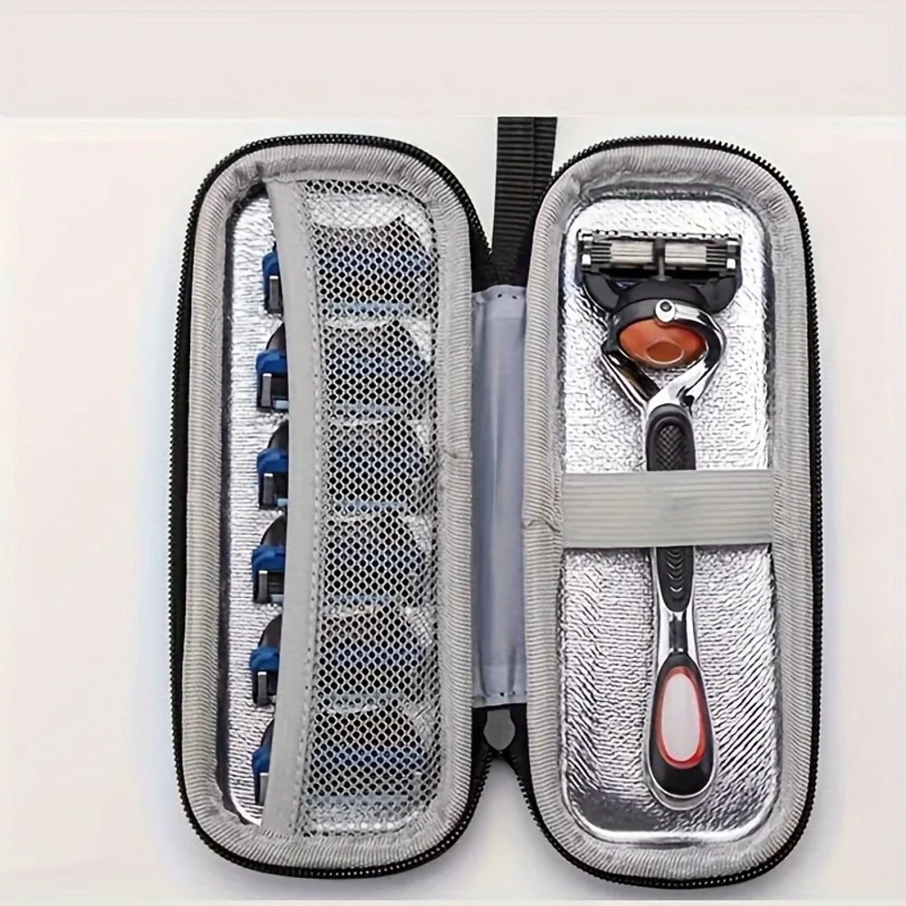 Portable Beard Trimmer Storage Case For Travel Home Use Razor Protection Bag 3