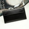 Slim Genuine Leather Wallet For Women Luxury Design Long Clutch With Card Holder And Coin Purse 3