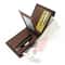 Luxury Slim Short Mens Wallet High Quality PU Leather Card Holder With Coin Pocket Small Compact Ma 1