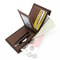 Luxury Slim Short Mens Wallet High Quality PU Leather Card Holder With Coin Pocket Small Compact Ma 1