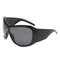 Oversized Vintage Square Sunglasses For Women And Men Stylish Gradient Shield Shades For Driving An 4