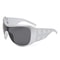 Oversized Vintage Square Sunglasses For Women And Men Stylish Gradient Shield Shades For Driving An 5