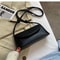Leather OneShoulder Crossbody Small Square Bag For Women 4