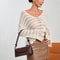 Leather OneShoulder Crossbody Small Square Bag For Women 0
