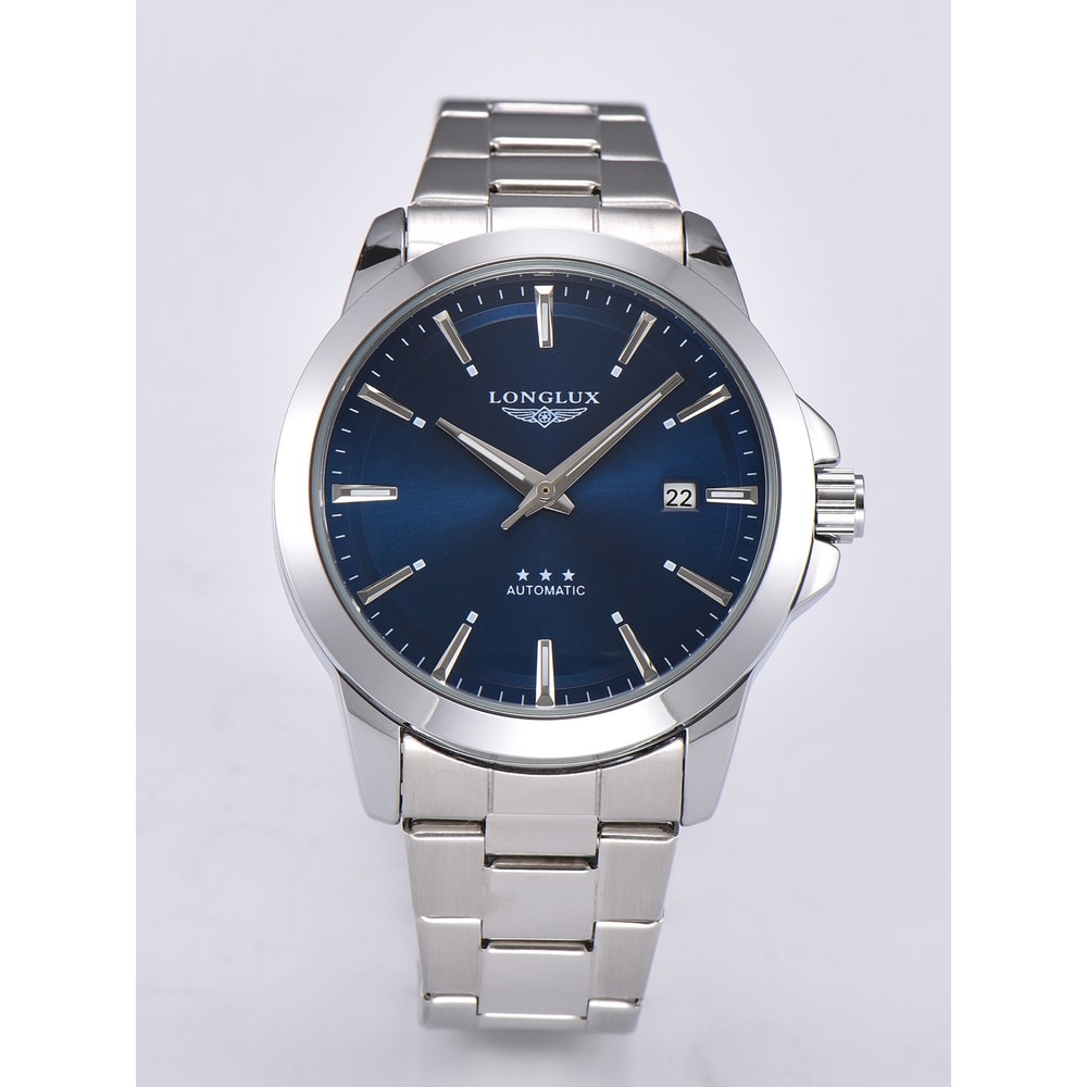 Mens Automatic Business Watch Waterproof Stainless Steel Luminous Mechanical Watch 5