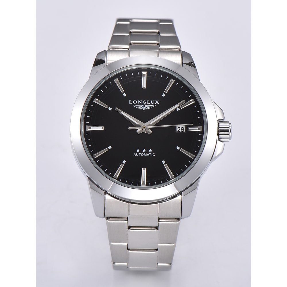 Mens Automatic Business Watch Waterproof Stainless Steel Luminous Mechanical Watch 7