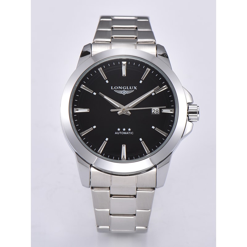 Mens Automatic Business Watch Waterproof Stainless Steel Luminous Mechanical Watch 7