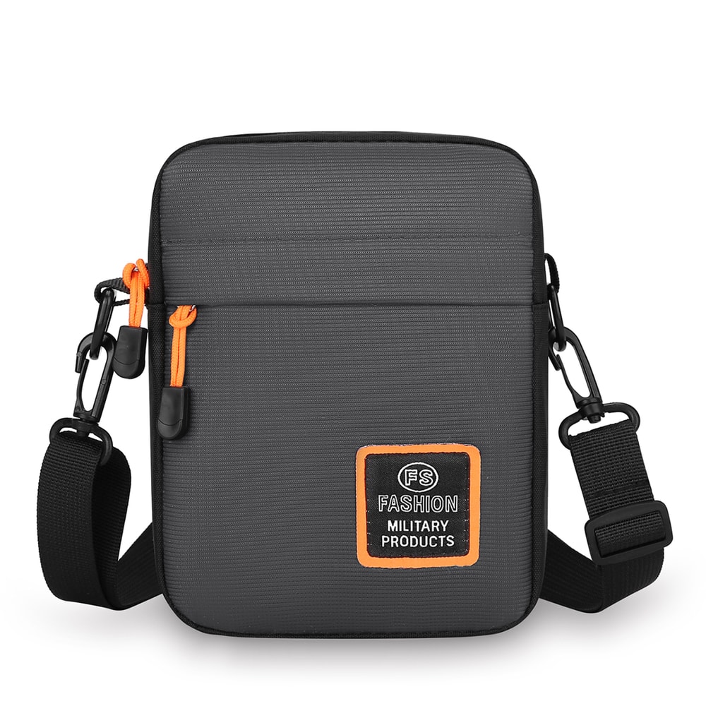 Mens Lightweight Nylon Crossbody Bag With Adjustable Strap For Everyday Use 5