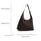 Trendy Casual Soft PU Womens Handbag Large Capacity Shoulder Bag For Commute Shopping Retro Tote D 1