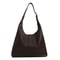 Trendy Casual Soft PU Womens Handbag Large Capacity Shoulder Bag For Commute Shopping Retro Tote D 3