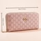 Double Zipper Wallet For Women And Men Stylish Long Coin Purse Cards Holder Wristlet Clutch And Mon 1