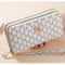 Double Zipper Wallet For Women And Men Stylish Long Coin Purse Cards Holder Wristlet Clutch And Mon 2