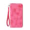 Elegant Large Capacity Wallet Clutch Purse With Zipper Multiple Card Holder Slots And Compartments 5