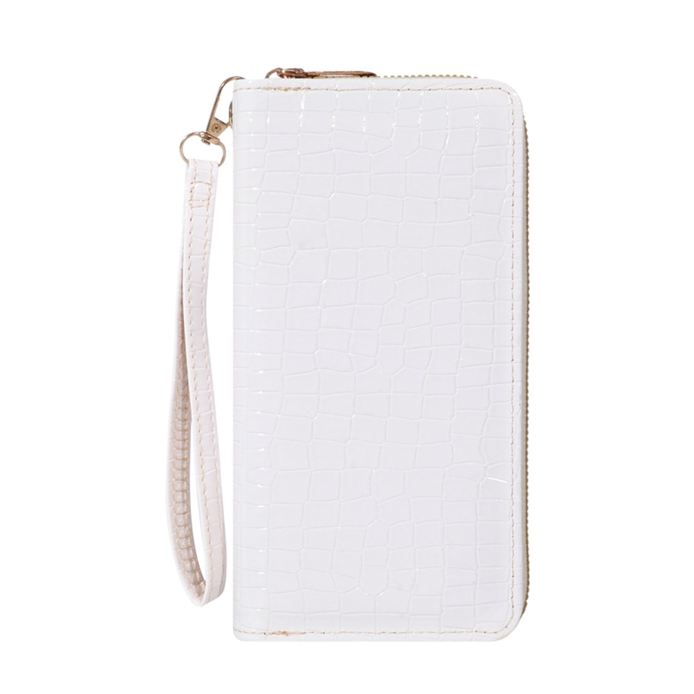 Elegant Large Capacity Wallet Clutch Purse With Zipper Multiple Card Holder Slots And Compartments 8