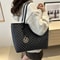 Vintage Shoulder Tote Bag For Women Stylish Large Handbag For Work Travel And Daily Use 0