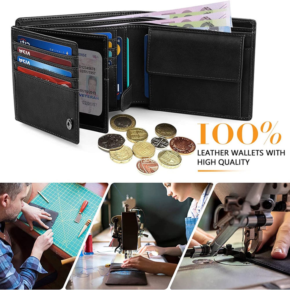 Slim Wallet For Men Multi Functional Wallet With Card Holders 2