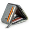 Genuine Leather Trifold Wallet For Men Vintage Crazy Horse Leather Wallet With Zip Coin Pocket 3