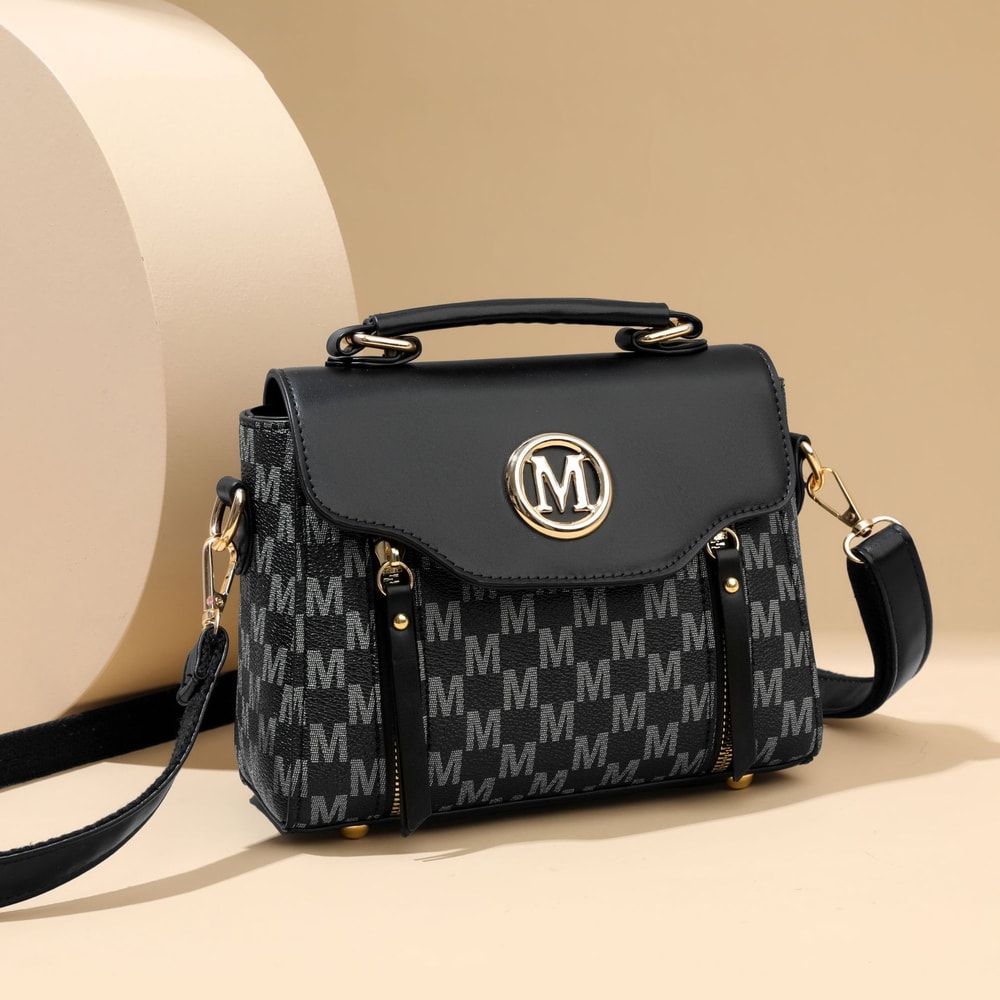 Classic Retro Handbag For Women Stylish Shoulder Messenger Bag For Daily Use Travel And Shopping 0