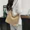 Stylish Corduroy Crossbody Tote Bag Large Capacity Simple Fashion For Women 0