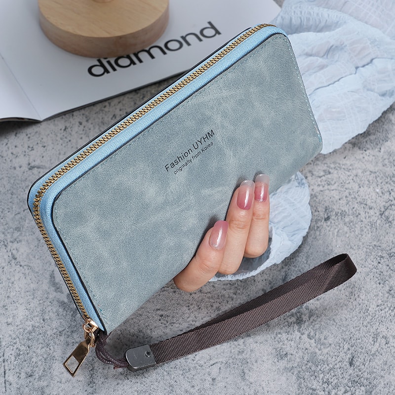 Stylish MultiFunction Wallet For Women Card Holder Phone Bag Coin Purse In One 5