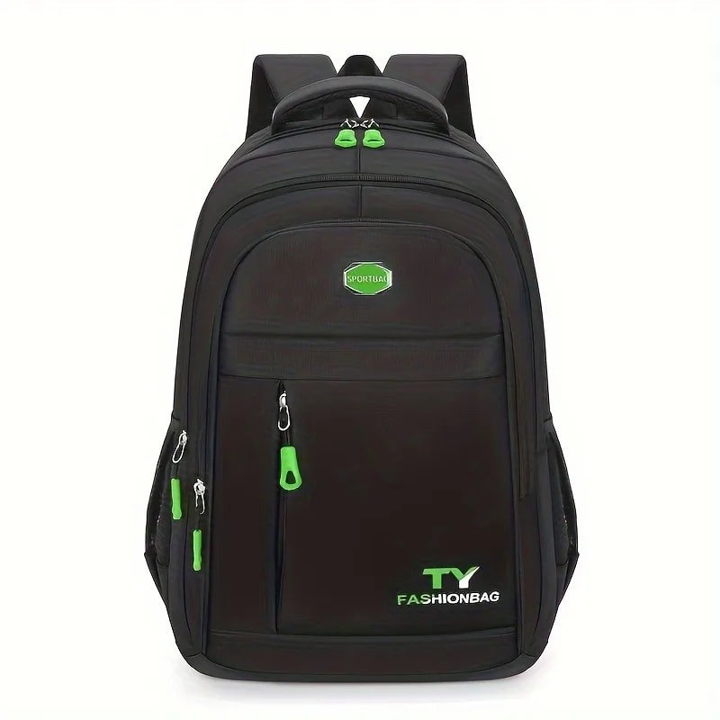 Mens Waterproof Backpack Large Capacity Casual Backpack With Adjustable Straps For Laptops And Dail 6