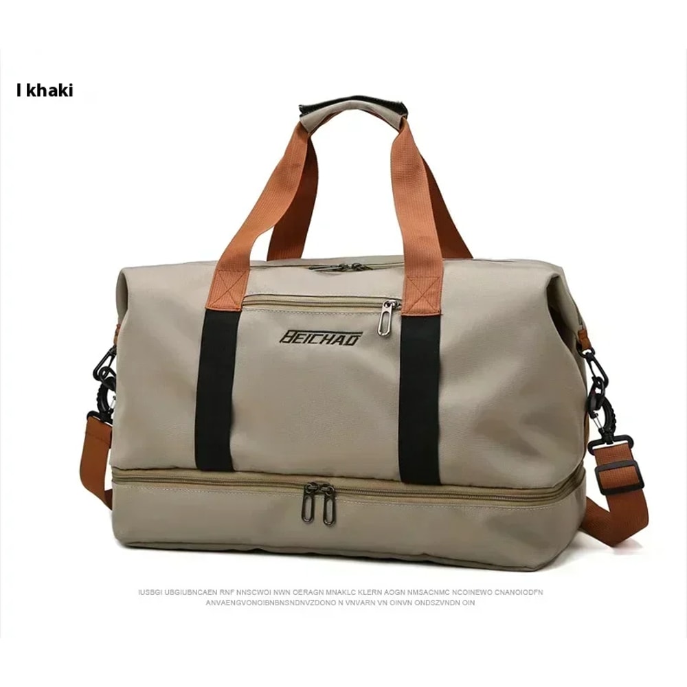 Large Capacity Waterproof Travel Gym Bag Versatile Shoulder Crossbody Fitness Bag For Men 0