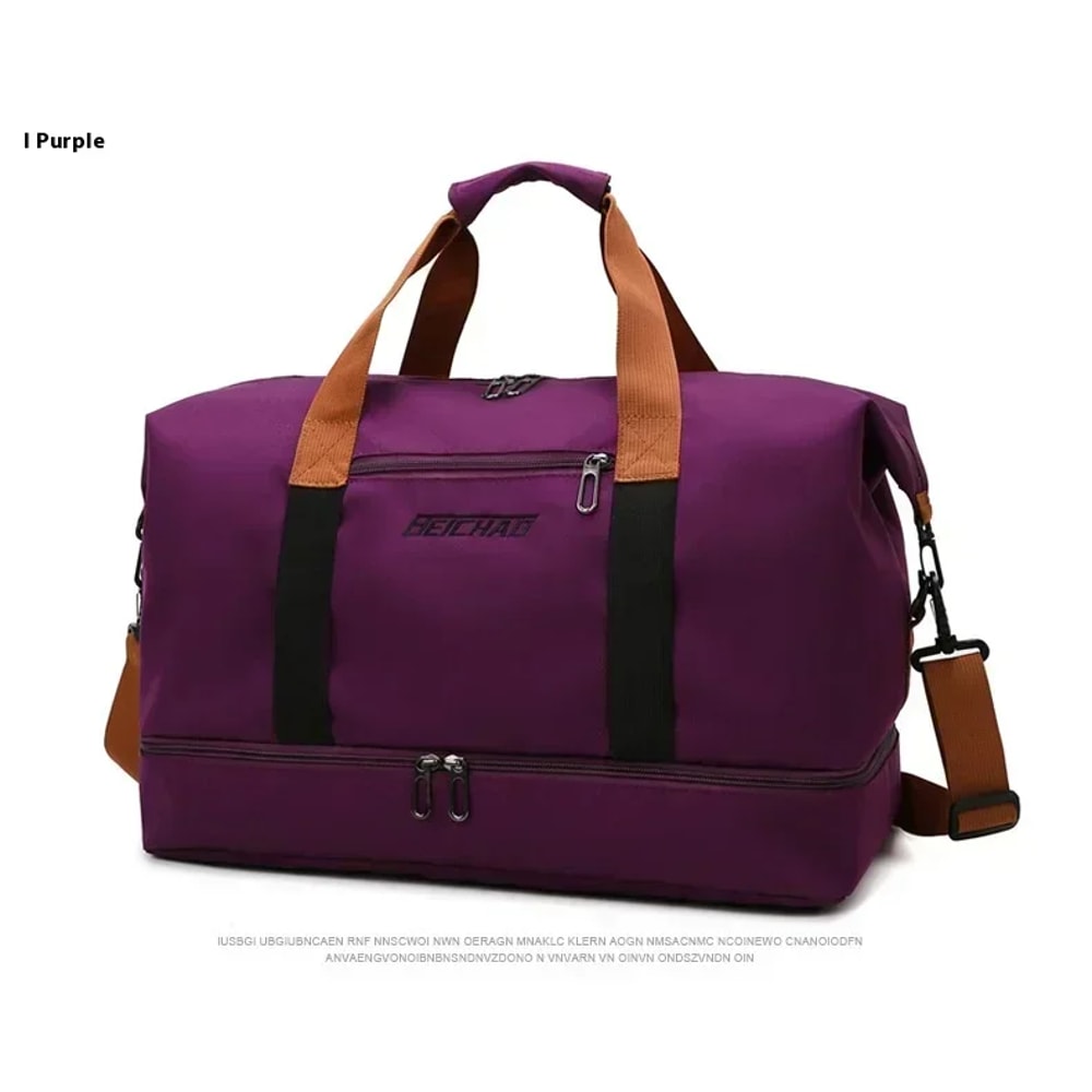 Large Capacity Waterproof Travel Gym Bag Versatile Shoulder Crossbody Fitness Bag For Men 4