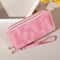 Chic Vintage Double Layer Clutch Wallet Retro Zipper Coin Purse Wristlet Fashionable Womens Access 1