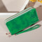 Chic Vintage Double Layer Clutch Wallet Retro Zipper Coin Purse Wristlet Fashionable Womens Access 3