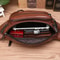 Vintage Genuine Leather Waist Bag For Men Travel Crossbody Sling Fanny Pack 0