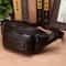 Vintage Genuine Leather Waist Bag For Men Travel Crossbody Sling Fanny Pack 4