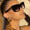 Oversized Cat Eye Sunglasses For Women Big Frame Fashion Driving Shades 0
