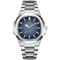 Mens Classic Quartz Watch With Square Dial Waterproof Luminous Date Wristwatch 7