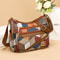 Colorful Plaid Womens Crossbody Bag Large Capacity Shoulder Bag For Daily Use 0